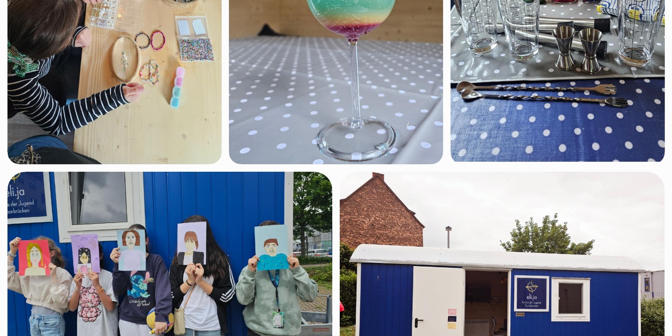 Collage Workshops an der Europäischen Schule Saarland