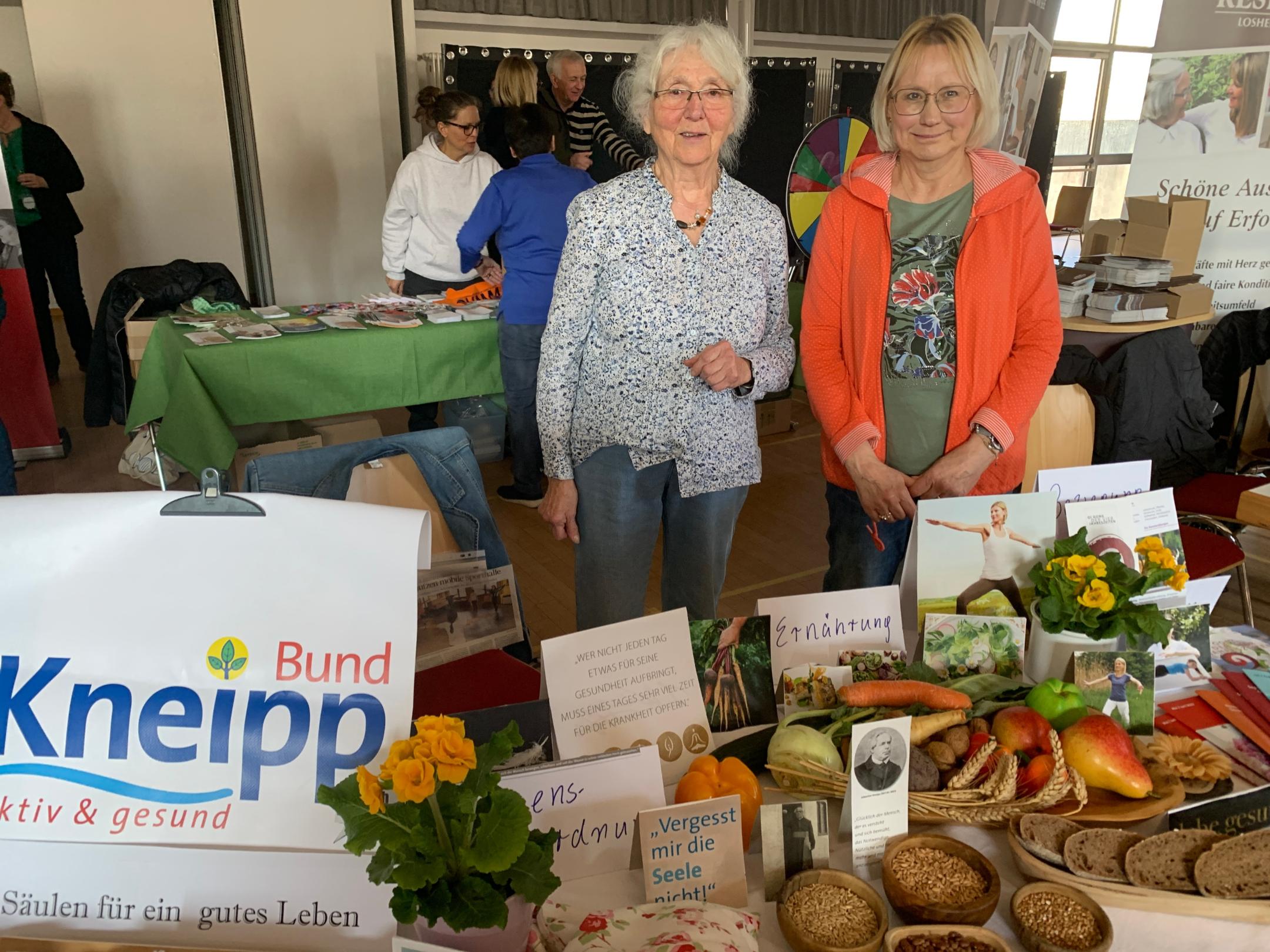 Bewegung und gesunde Ernährung standen beim Kneipp Bund im Vordergrund.