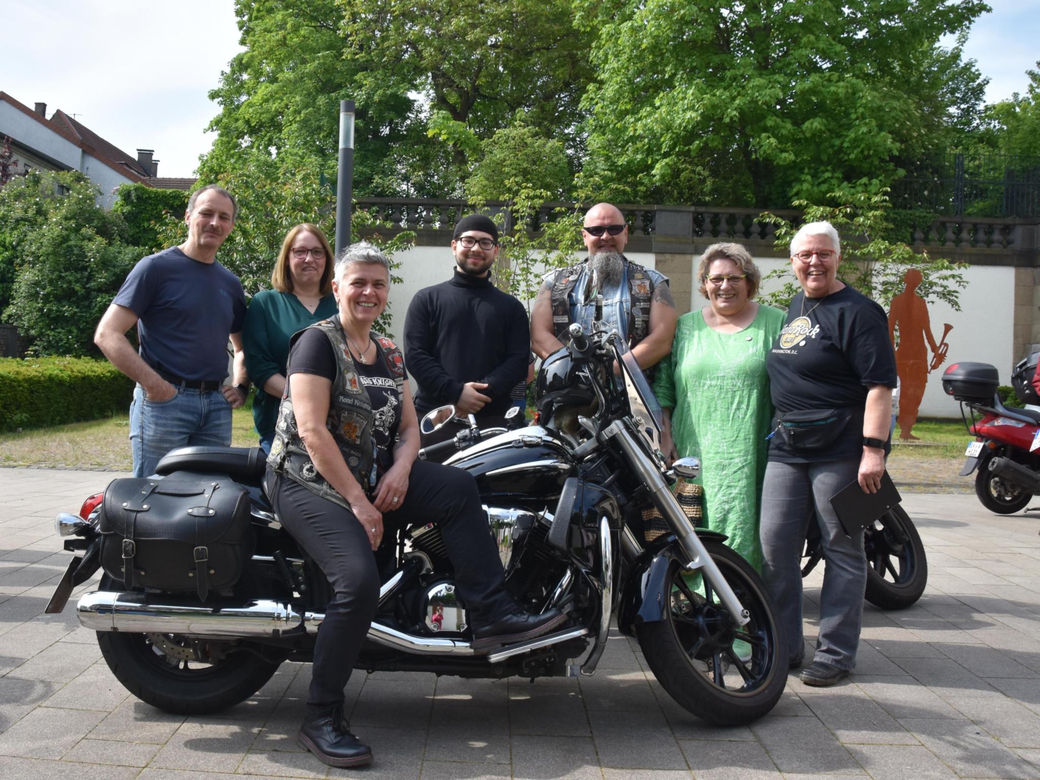 Interreligiöses Bikergebet in Völklingen.