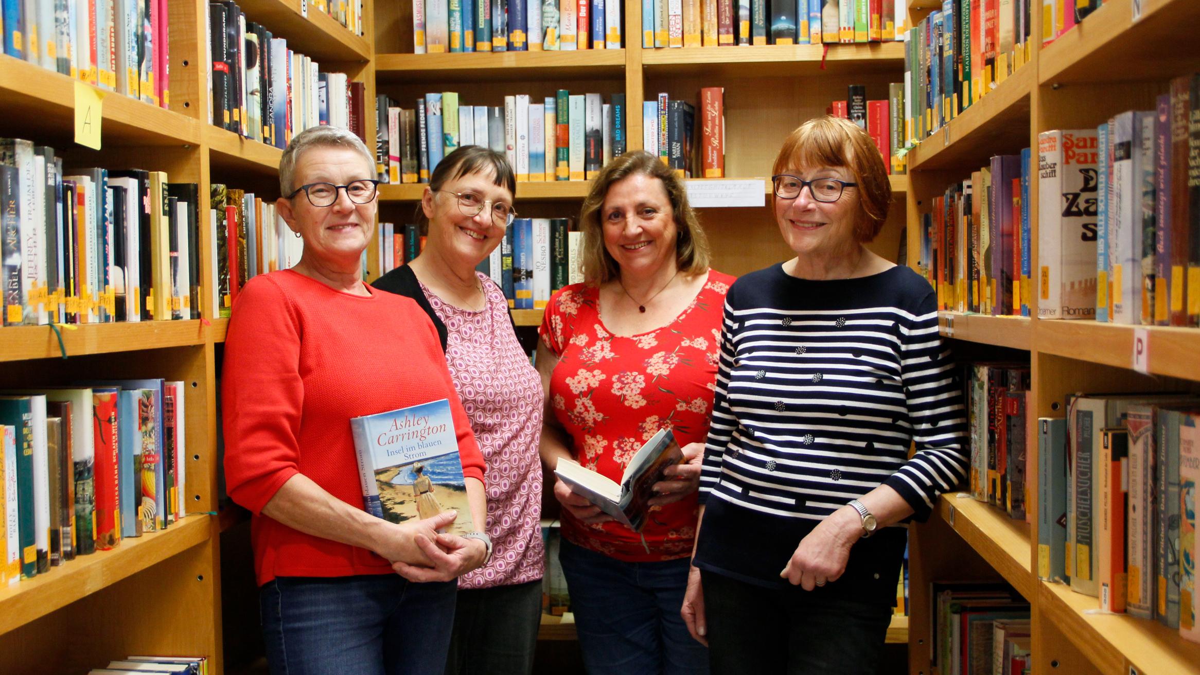 vlnr.: Gudrun Mergens-Lay, Wiltrud Gorges, Helga Lindner und Gisela Spieles