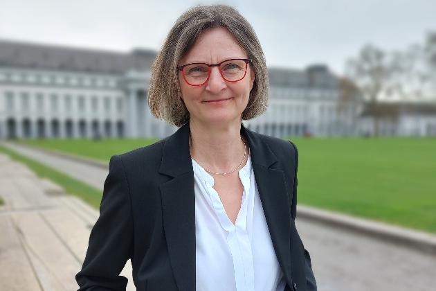 Caritasdirektorin Victoria Müller-Ensel freut sich auf die neue Aufgabe beim Caritasverband Koblenz.
