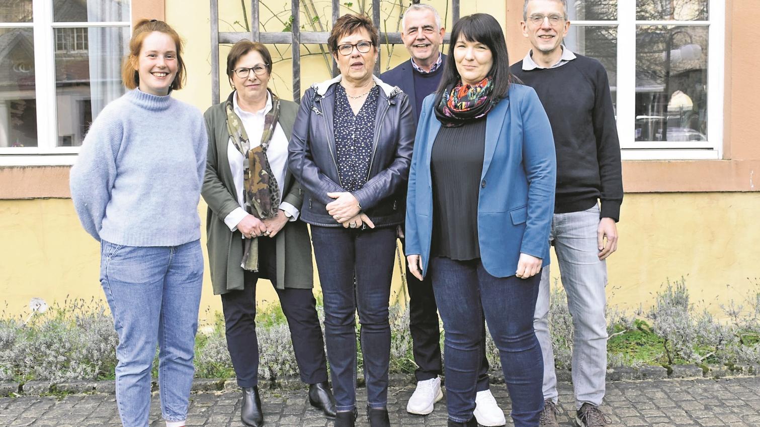 Im Team haben sie das Forum Engagement organisiert und freuen sich gespannt auf den Austausch: Marianna Barachino, Michaela Tholl, Elke Müller, Dr. Thomas Fößel, Melanie Engelmann und Stefan Nober (von links).