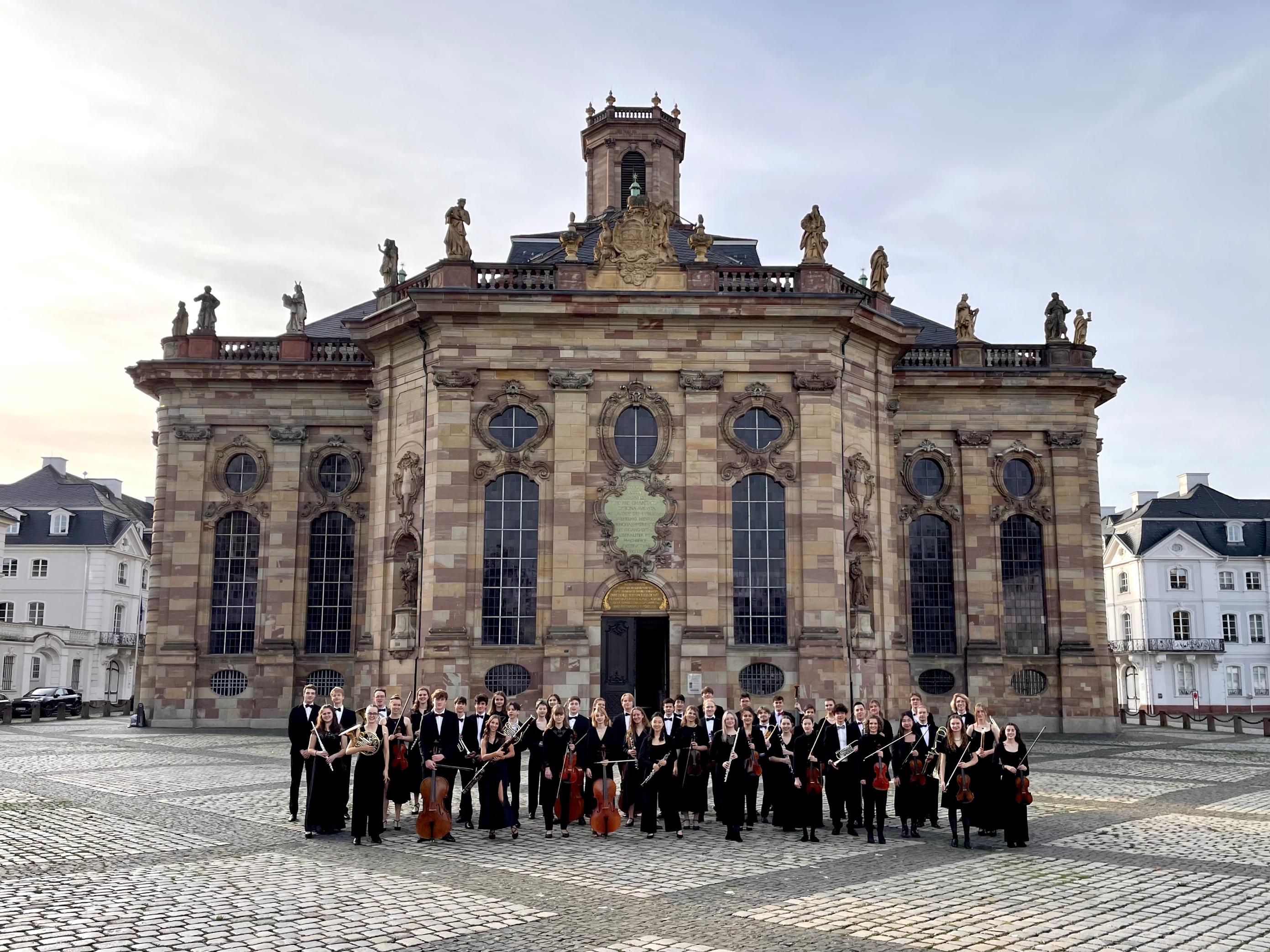 Das Landesjugendorchester des Saarlandes.