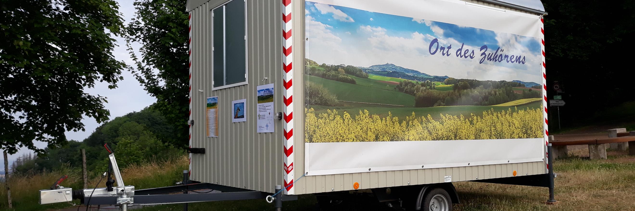 Ein Bauwagen für die Seelsorge