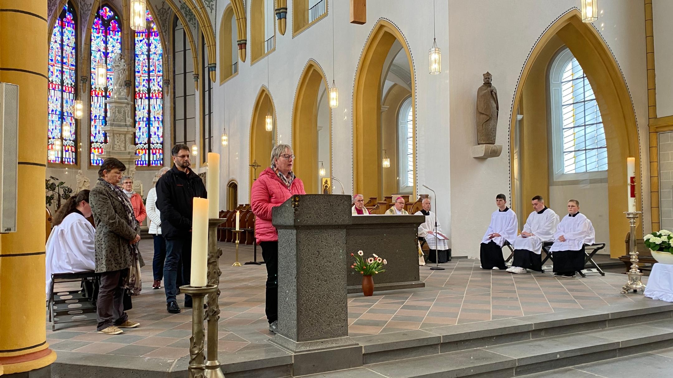 Gottesdienst in der Jesuitenkirche