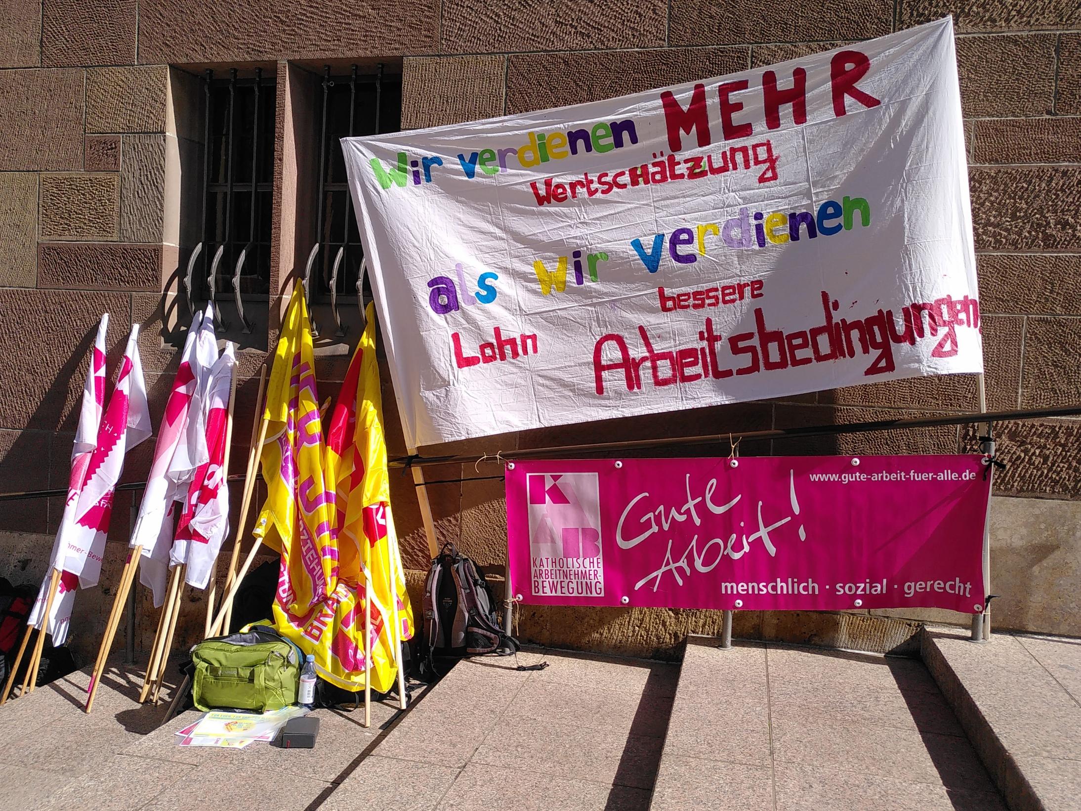 Die Katholische Arbeitnehmer-Bewegung setzt sich für menschwürdige Arbeit ein.