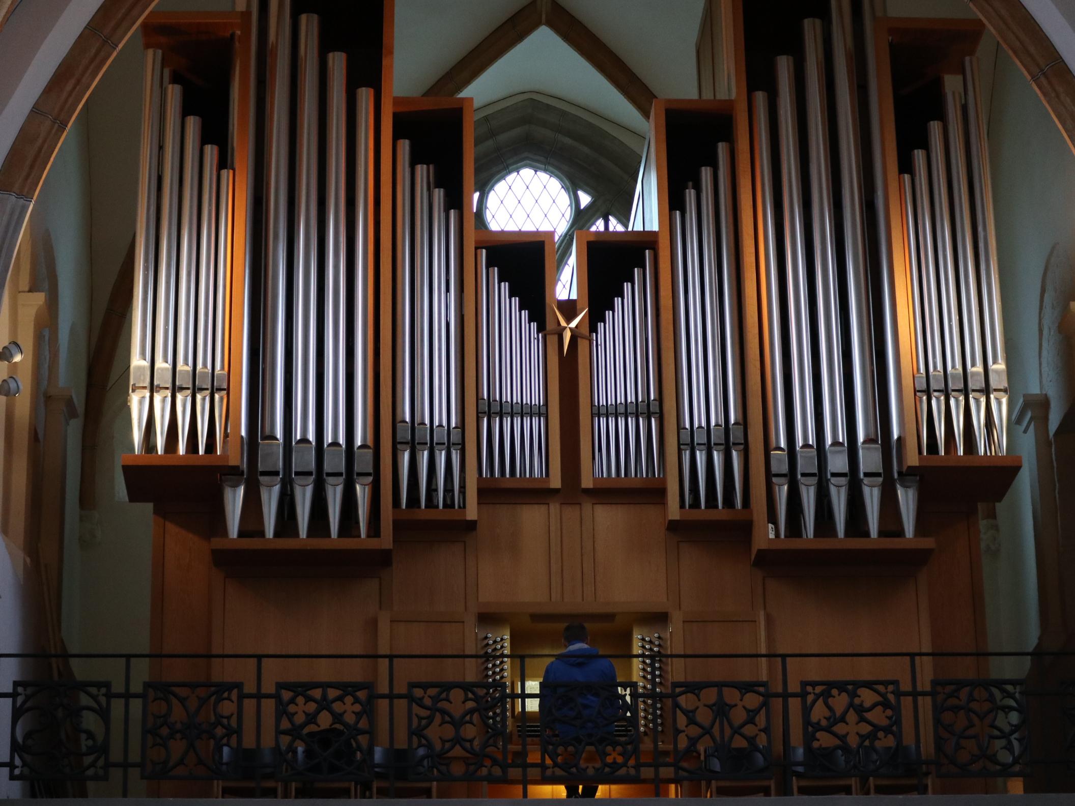 In evangelischen Florinskirche gab es eine Orgel-Erlebnisnacht.