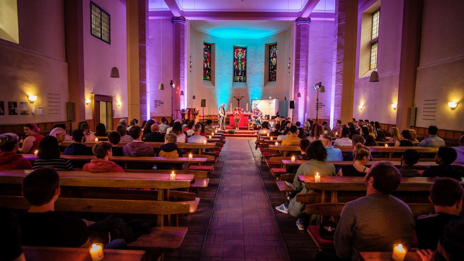 Die evangelische Kirche in Malstatt beteiligte sich in der Vergangenheit an der Nacht der Kirchen.