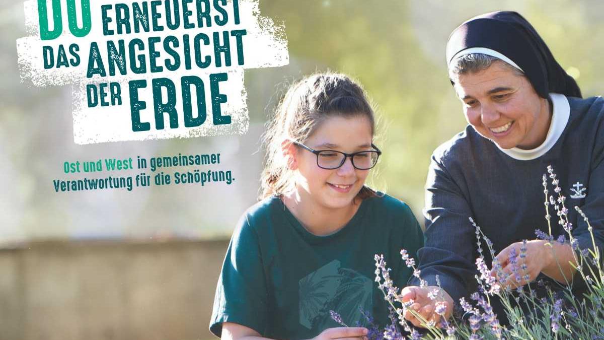 Mit dem Leitwort „DU erneuerst das Angesicht der Erde. Ost und West in gemeinsamer Verantwortung für die Schöpfung“ nahm Renovabis für die Pfingstaktion 2021 die ökologischen Herausforderungen und damit unsere christliche Verantwortung für die Schöpfung in den Blick.