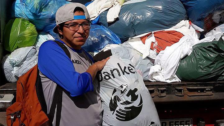 Jahmir Ticona bei der Boliviensammlung im vergangenen Jahr