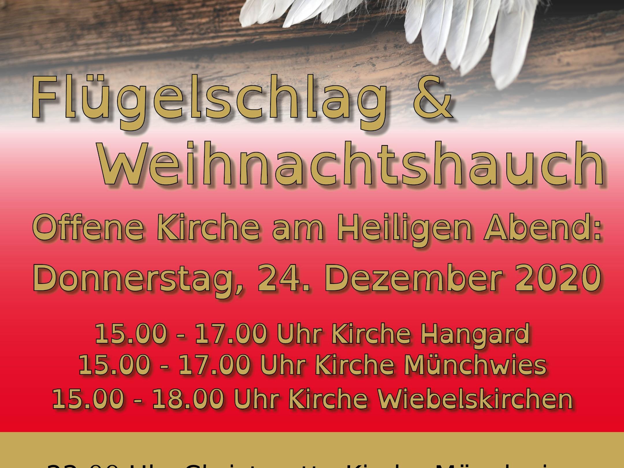 Flugelschlag und Weihnachtshauch