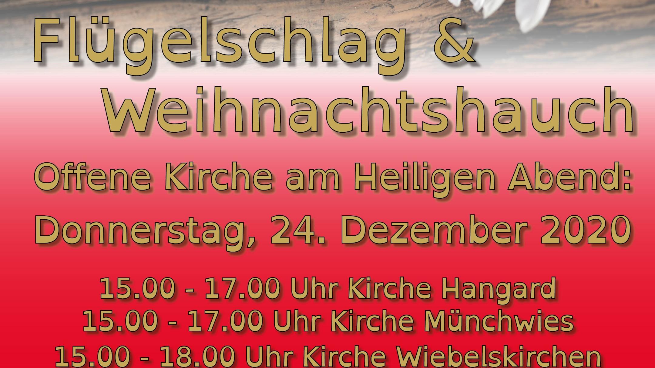 Flugelschlag und Weihnachtshauch