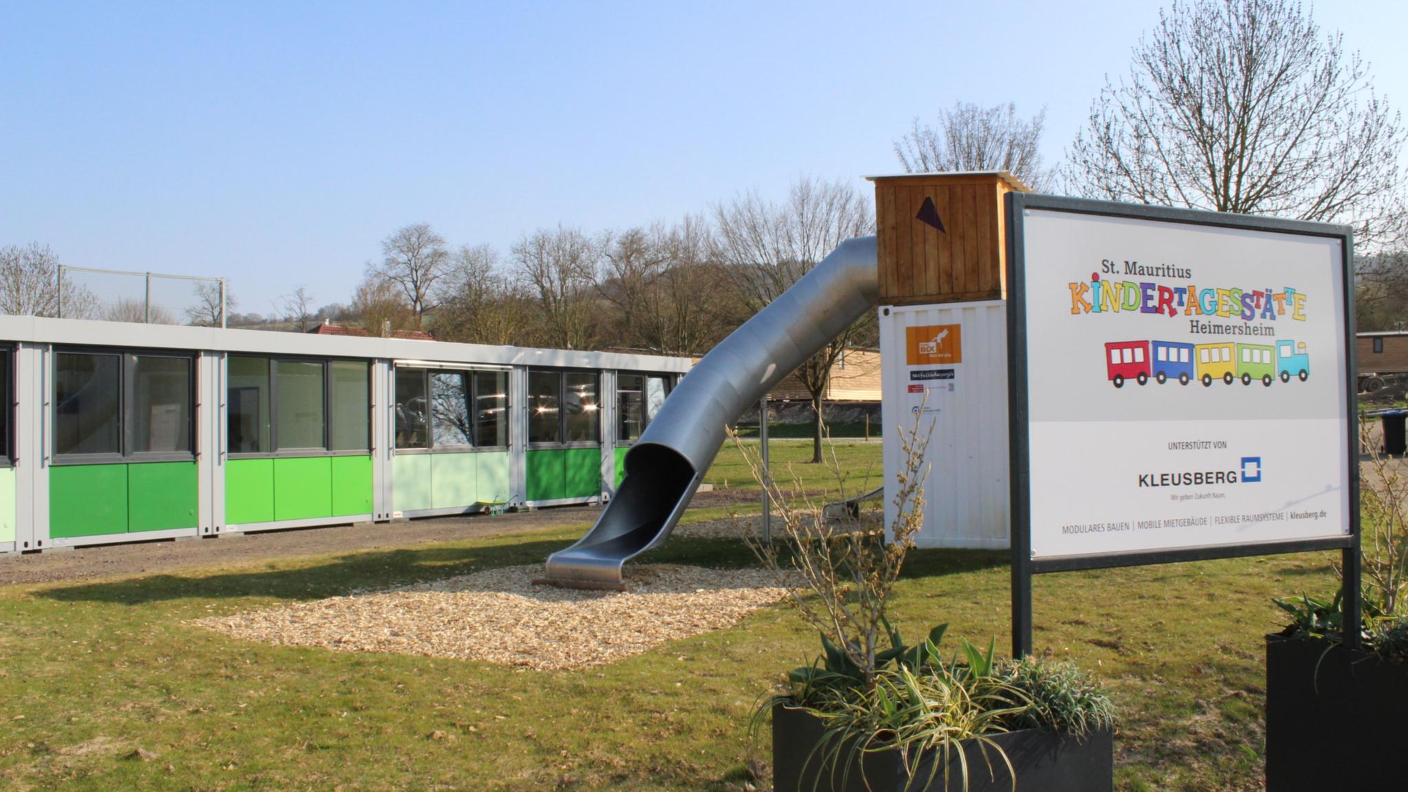 Das Provisorium der katholischen Kita Heimersheim (Foto: Katholische KiTa gGmbH Koblenz)