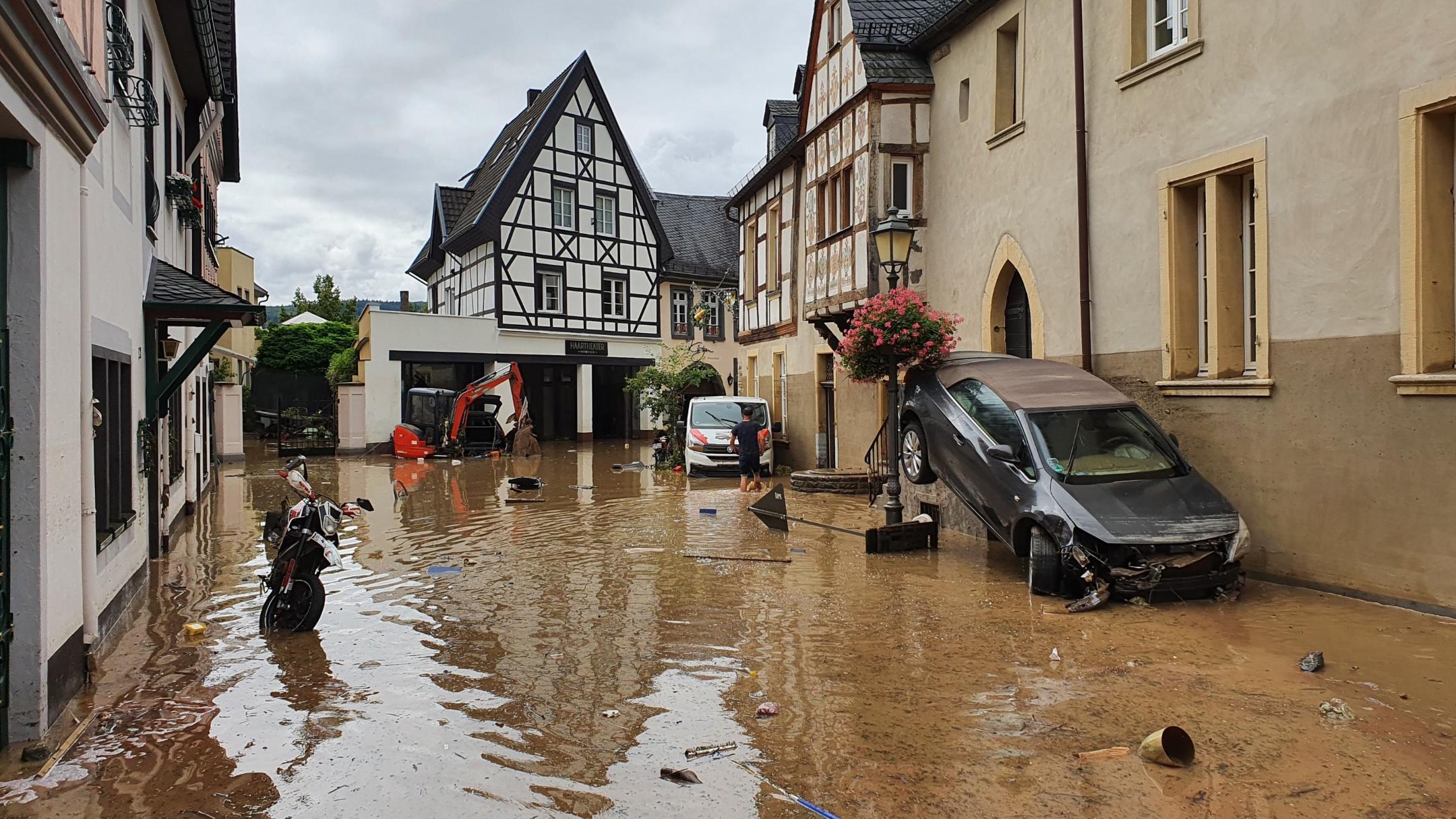 Die Johannes-Müller-Straße in Ahrweiler, die sich in direkter Nähe zur Lebensberatung befindet. Foto: Lebensberatung Ahrweiler
