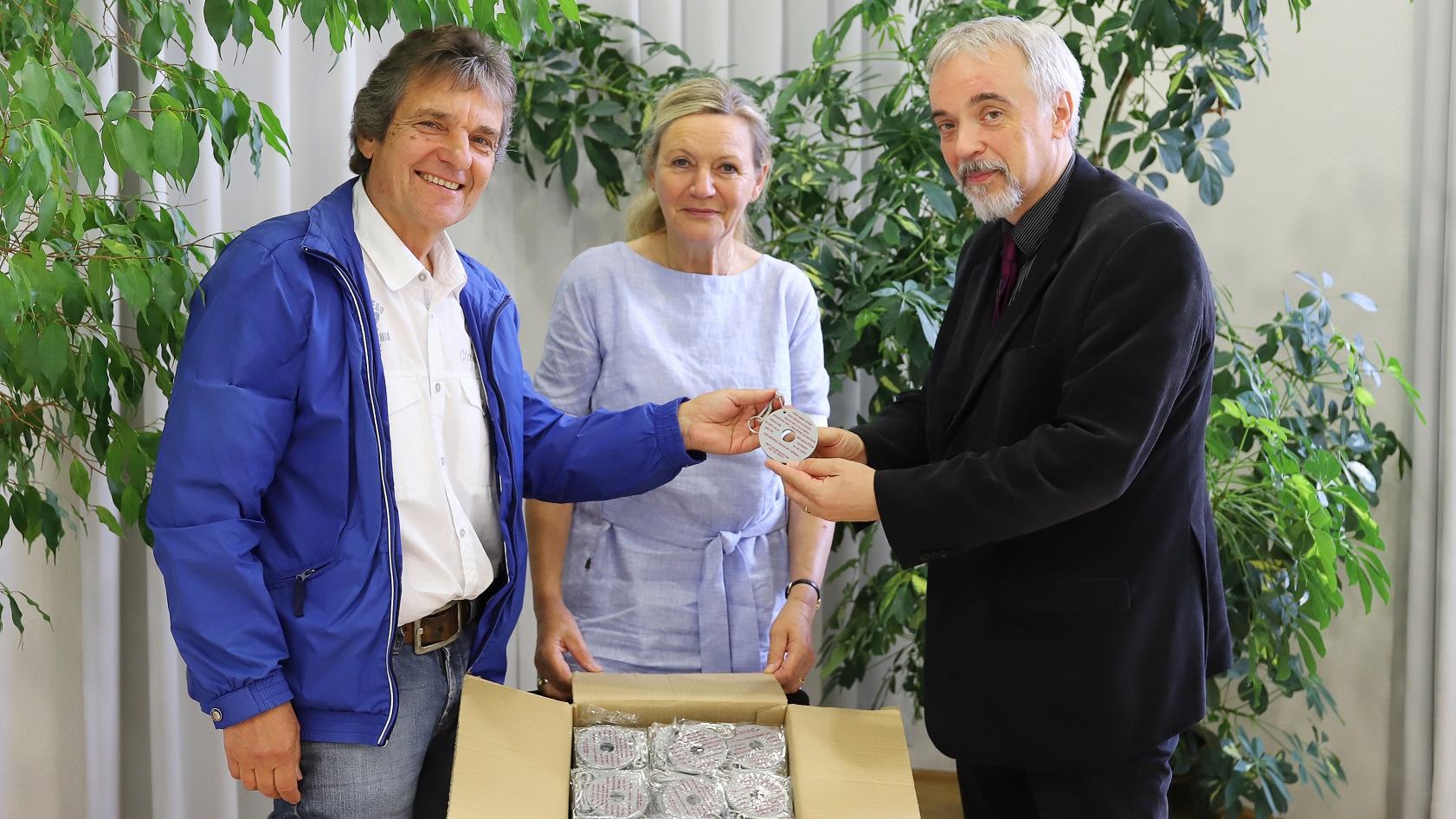 Johannes Heibel, Birgit Wald und Dr. Andreas Zimmer (vlnr.)