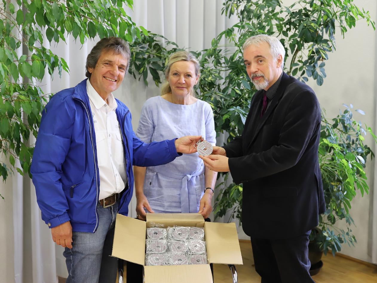 Johannes Heibel, Birgit Wald und Dr. Andreas Zimmer (vlnr.)