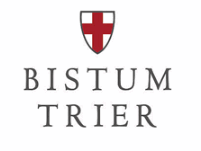 Logo bistum trier mit weissem rahmen