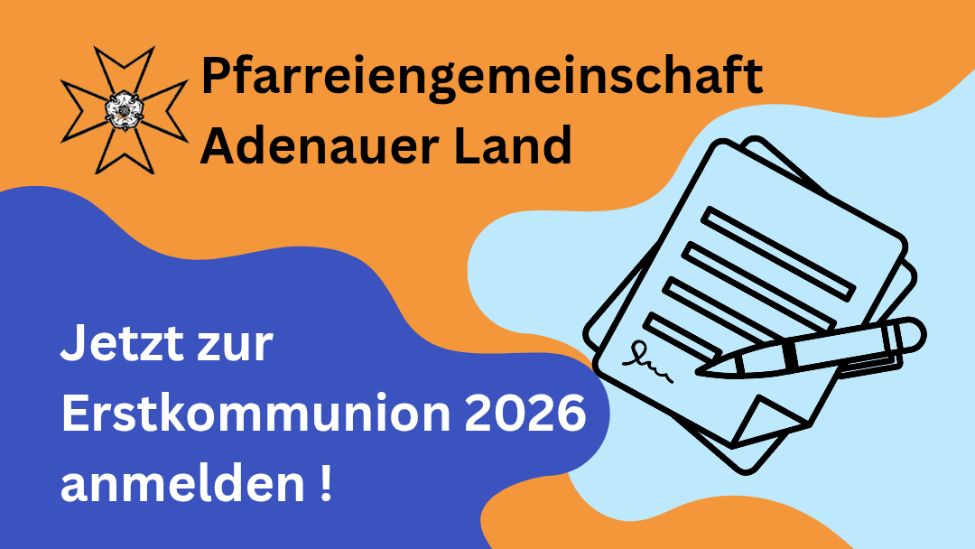 Anmeldung Erstkommunion