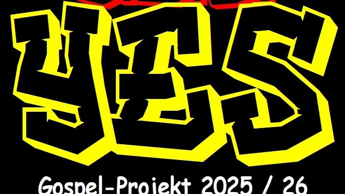Das Logo zeigt die drei Buchstaben Y, E und S in Großschrift in gelber und roter Schrift auf schwarzem Hintergrund