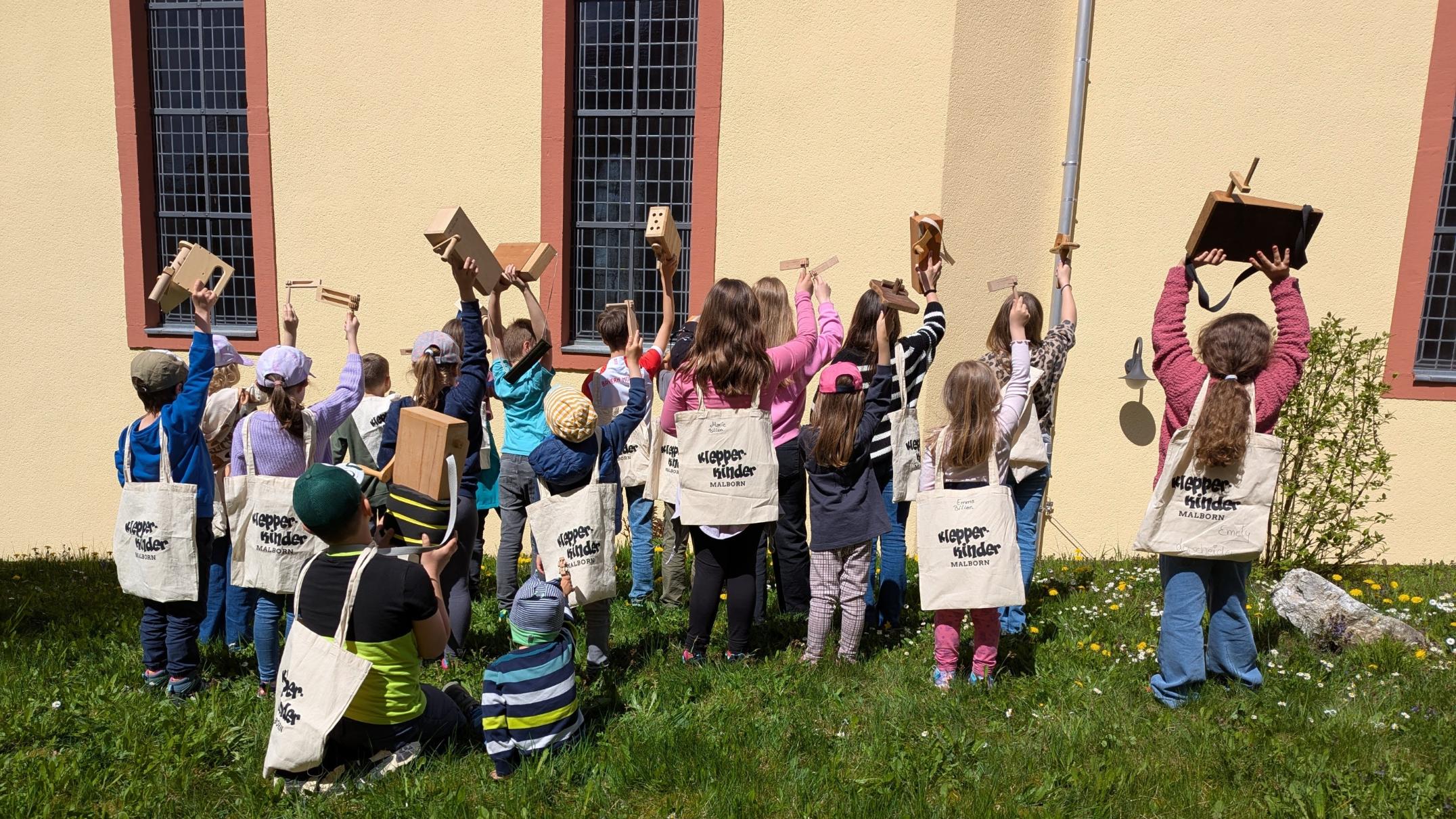 Gruppenfoto Kläpperkinder