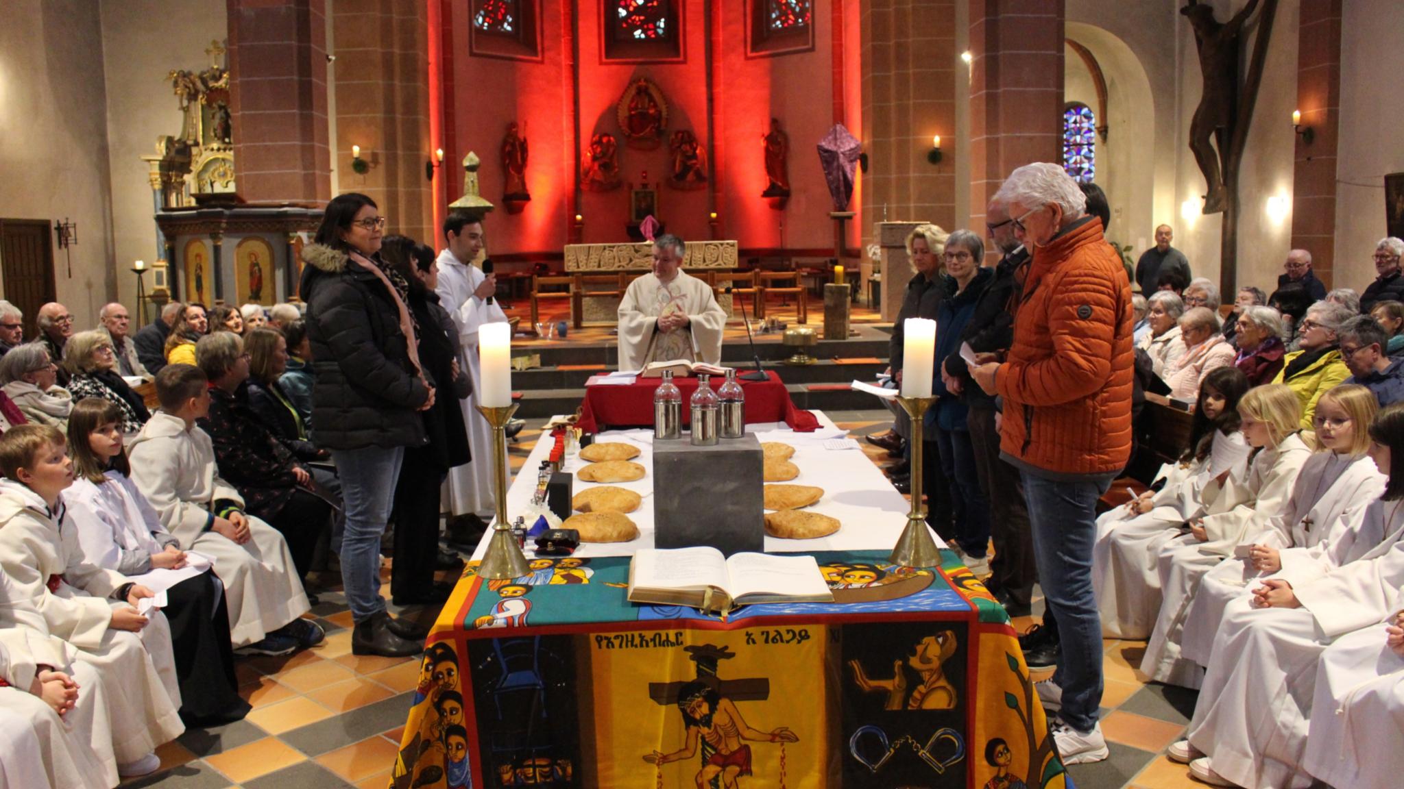 Gründungsmesse in der Martinuskirche