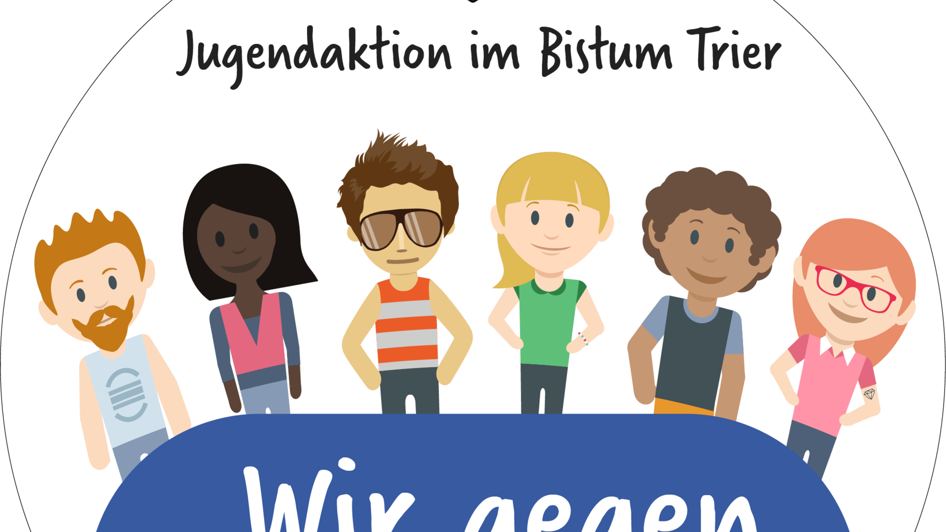 Logo Wir gegen Rassismus