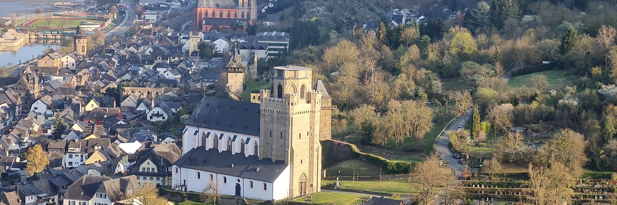 Oberwesel mit Martinsberg