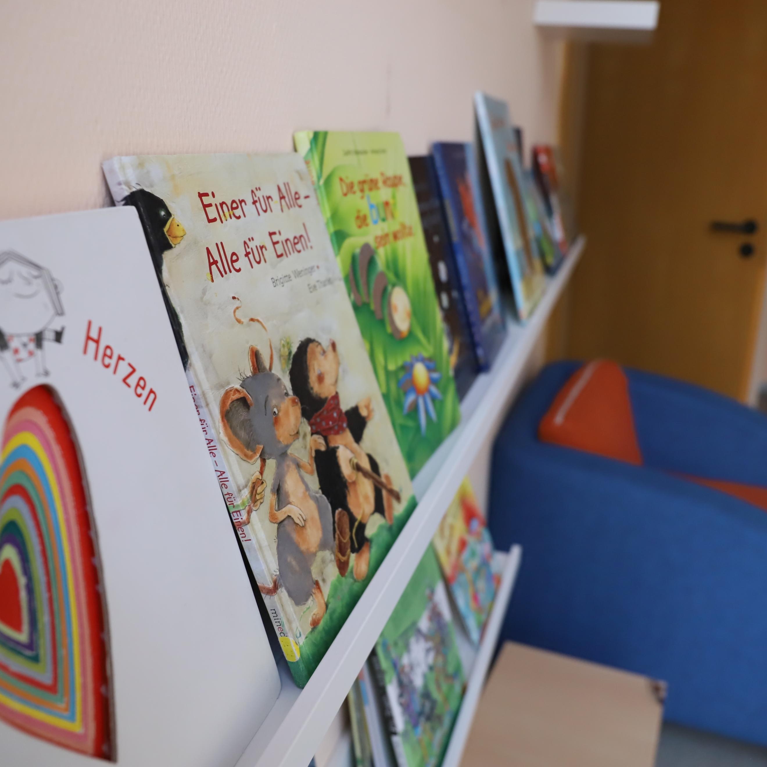 Bücher in der Kita
