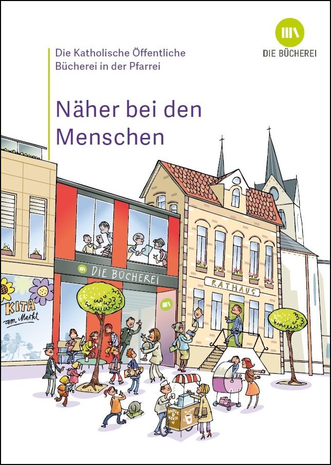 Büchereiarbeit Imagebroschuere Trier