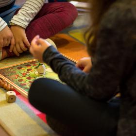 Spielende Jungs