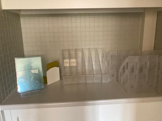 Plastikschuber Aufsteller