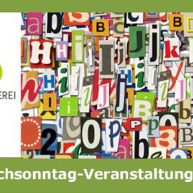 Buchsonntag Veranstaltungen