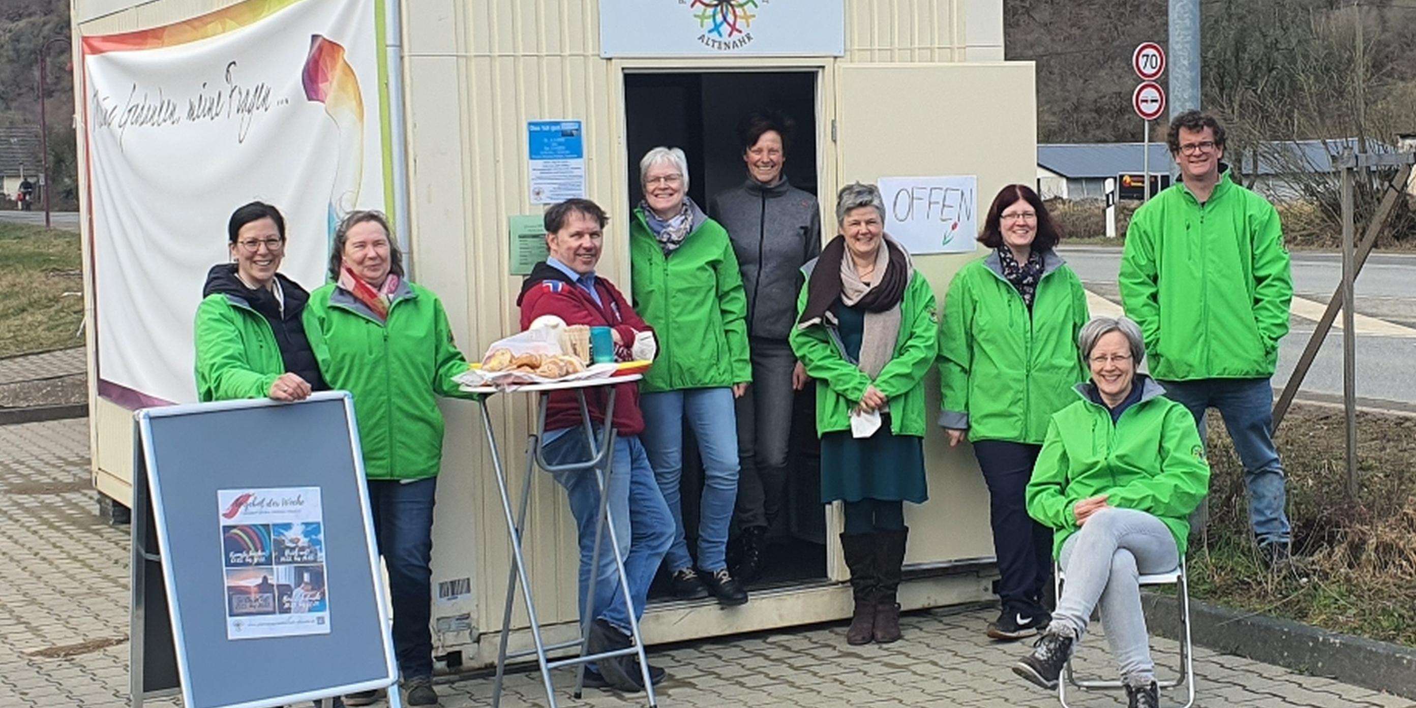 Der Seelsorge Container in Pützfeld