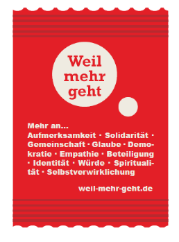 Gummibärchentüte mit Schriftzug weil-mehr-geht