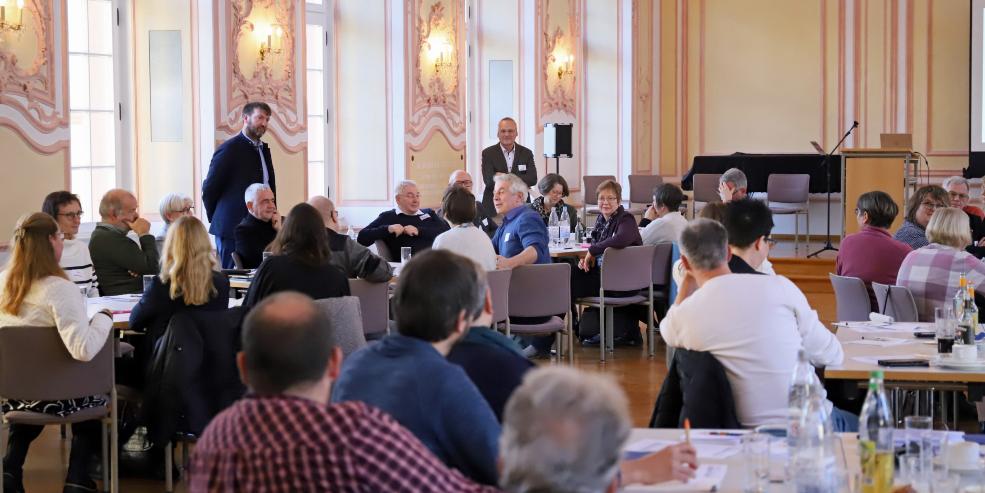 Blick ins Plenum (c) Luca Peranni Blick ins Plenum