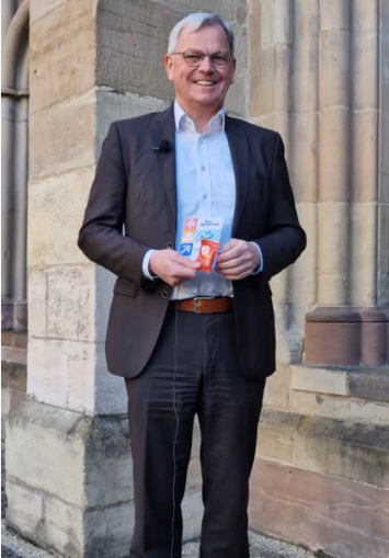 Generalvikar Ulrich von Plettenberg im Domkreuzgang