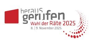 Logo Wahlen 2025 mit Datum