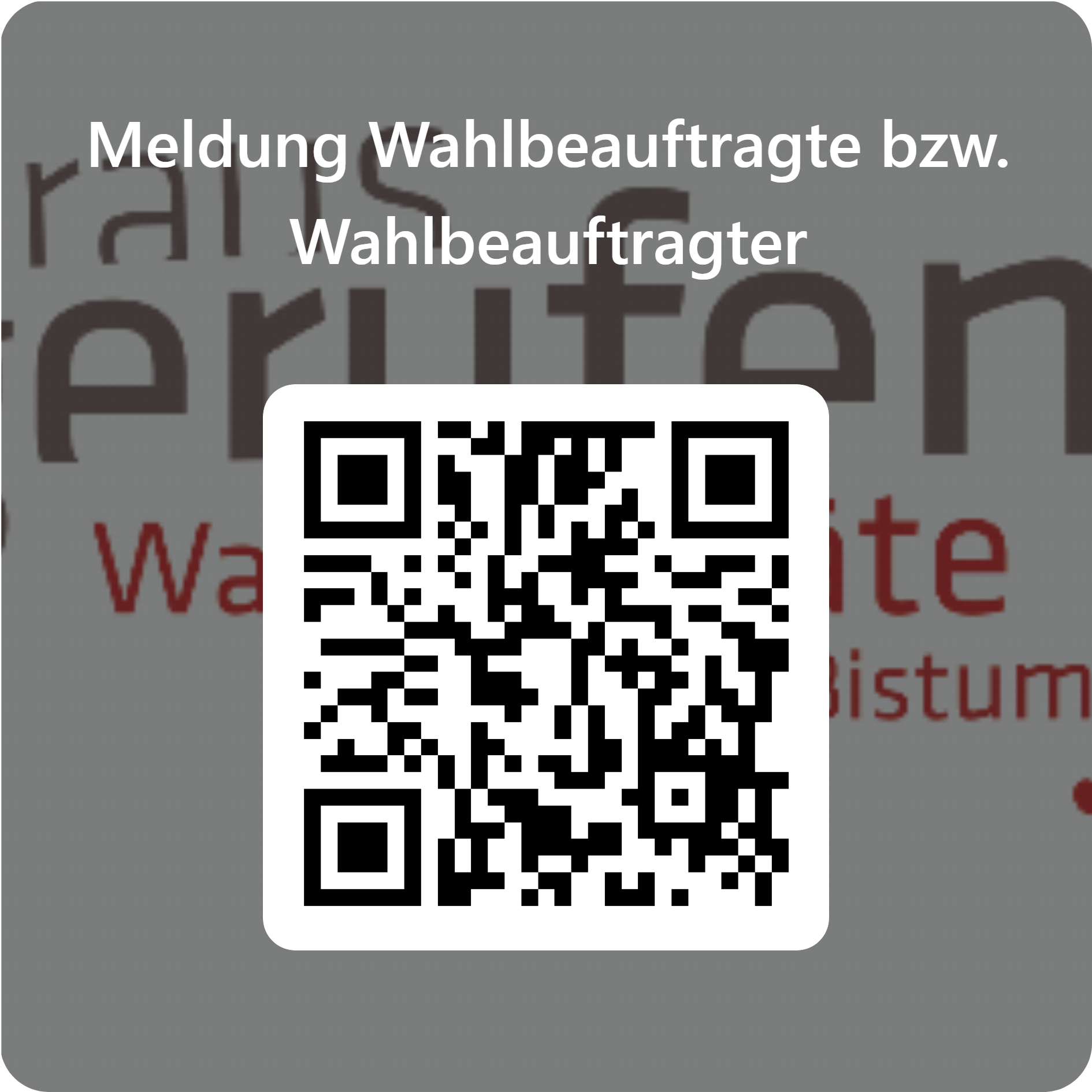 QRCode für Meldung Wahlbeauftragte bzw. Wahlbeauftragter (1)