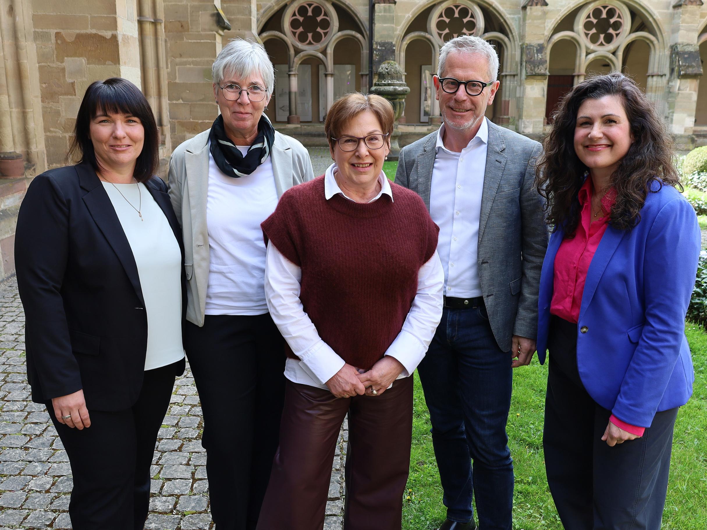 M. Engelmann, M. Kasper, M. Tholl, T. Biewen, L. Haungs (von li nach re)
