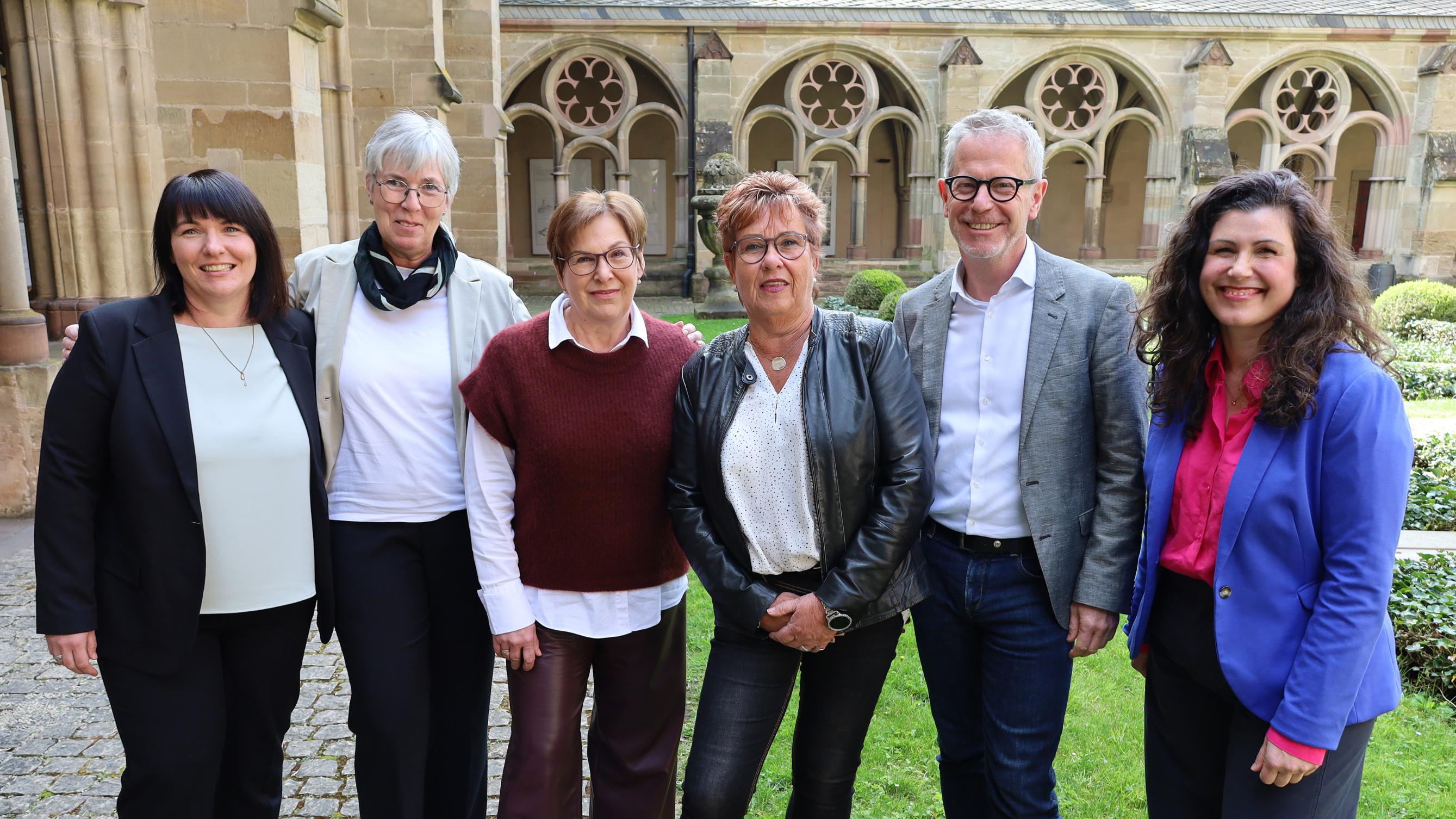 M. Engelmann, M. Kasper, M. Tholl, E. Müller, T. Biewen, L. Haungs (von li nach re)
