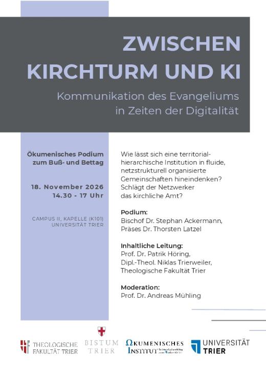 Gewählte Save The Date Buß- und Bettag 2024