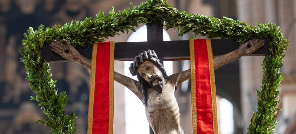 Jesuskreuz im Trierer Dom