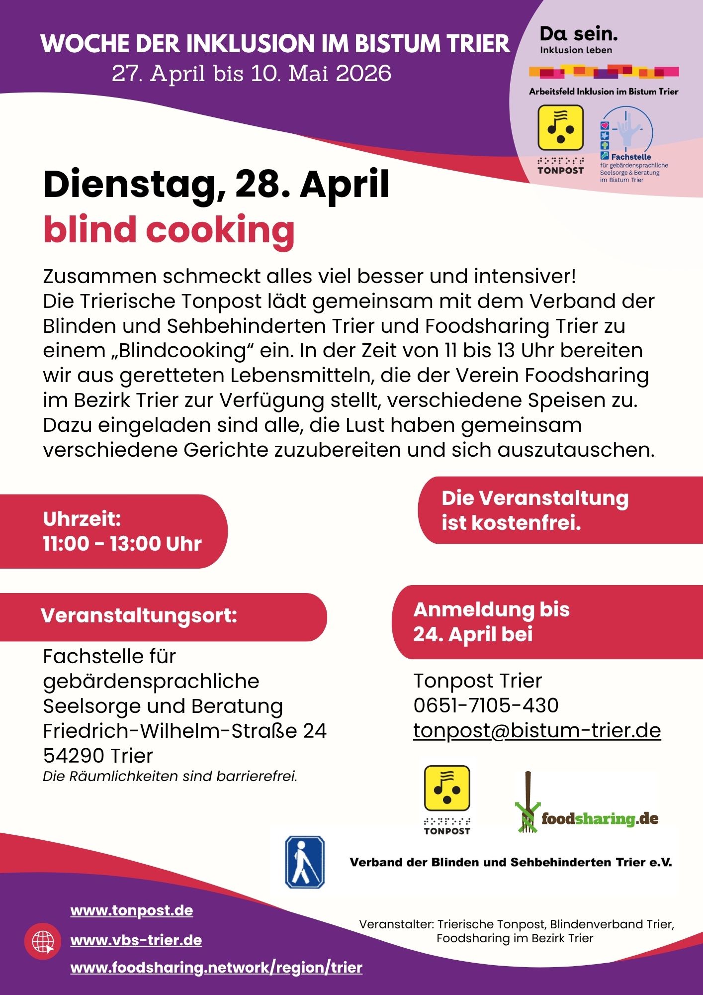Flyer zur Veranstaltung