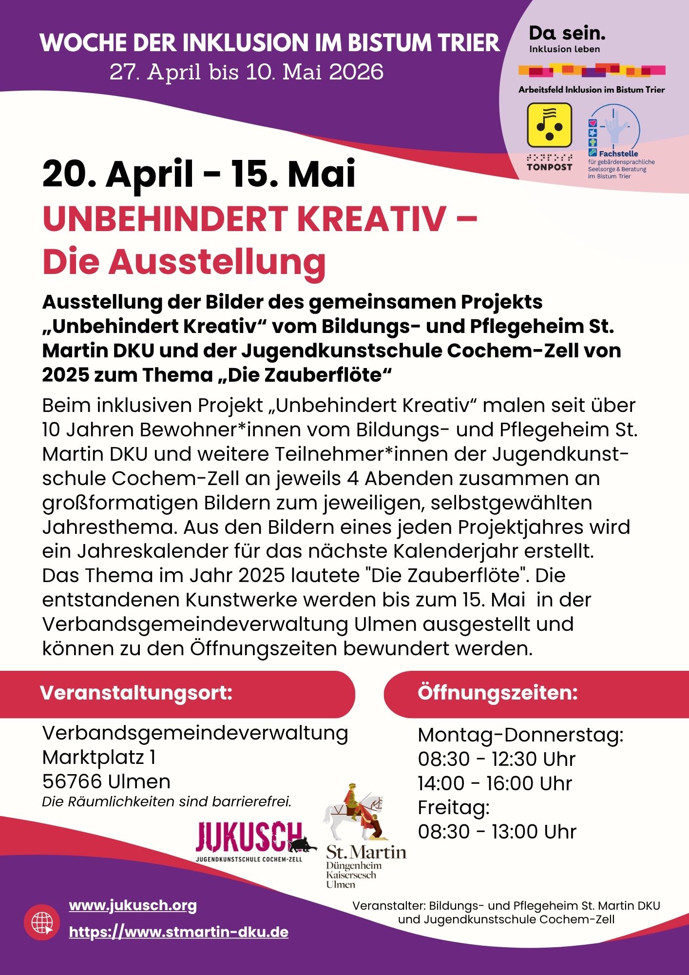Flyer zur Veranstaltung
