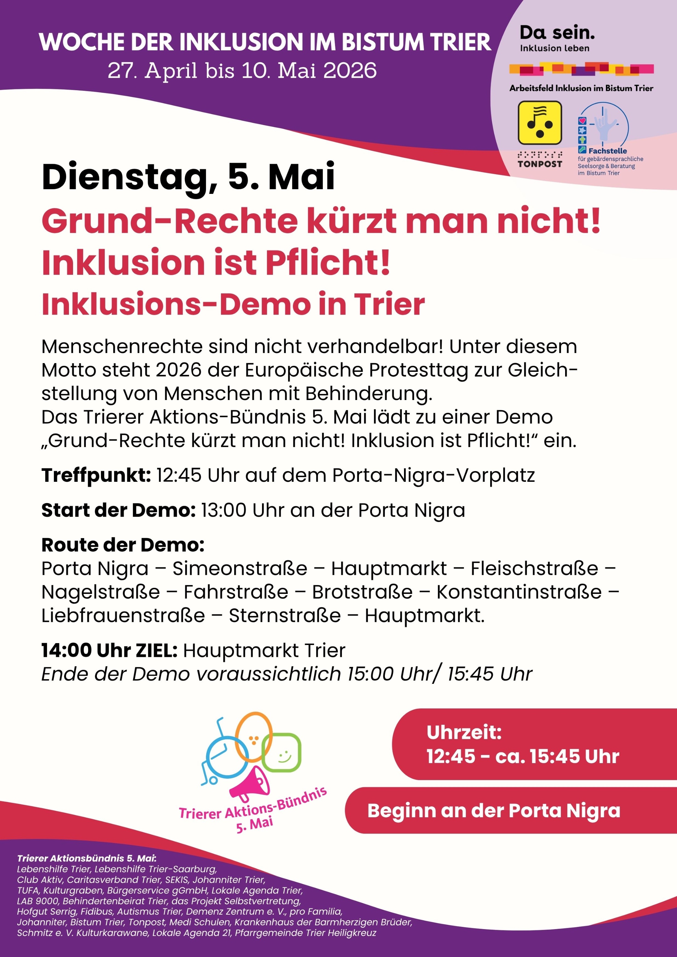 Flyer zur Veranstaltung