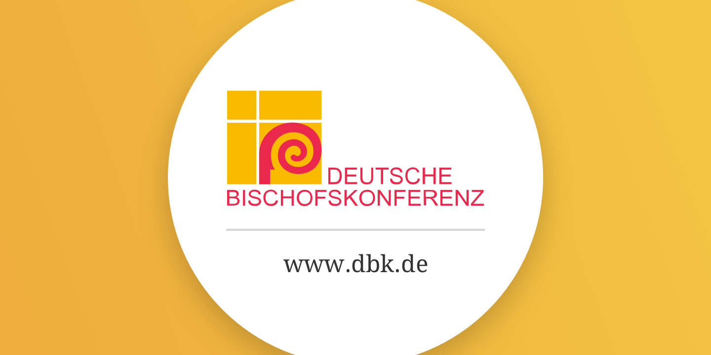 Das Bild zeigt das Logo der Deutschen Bischofskonfernz