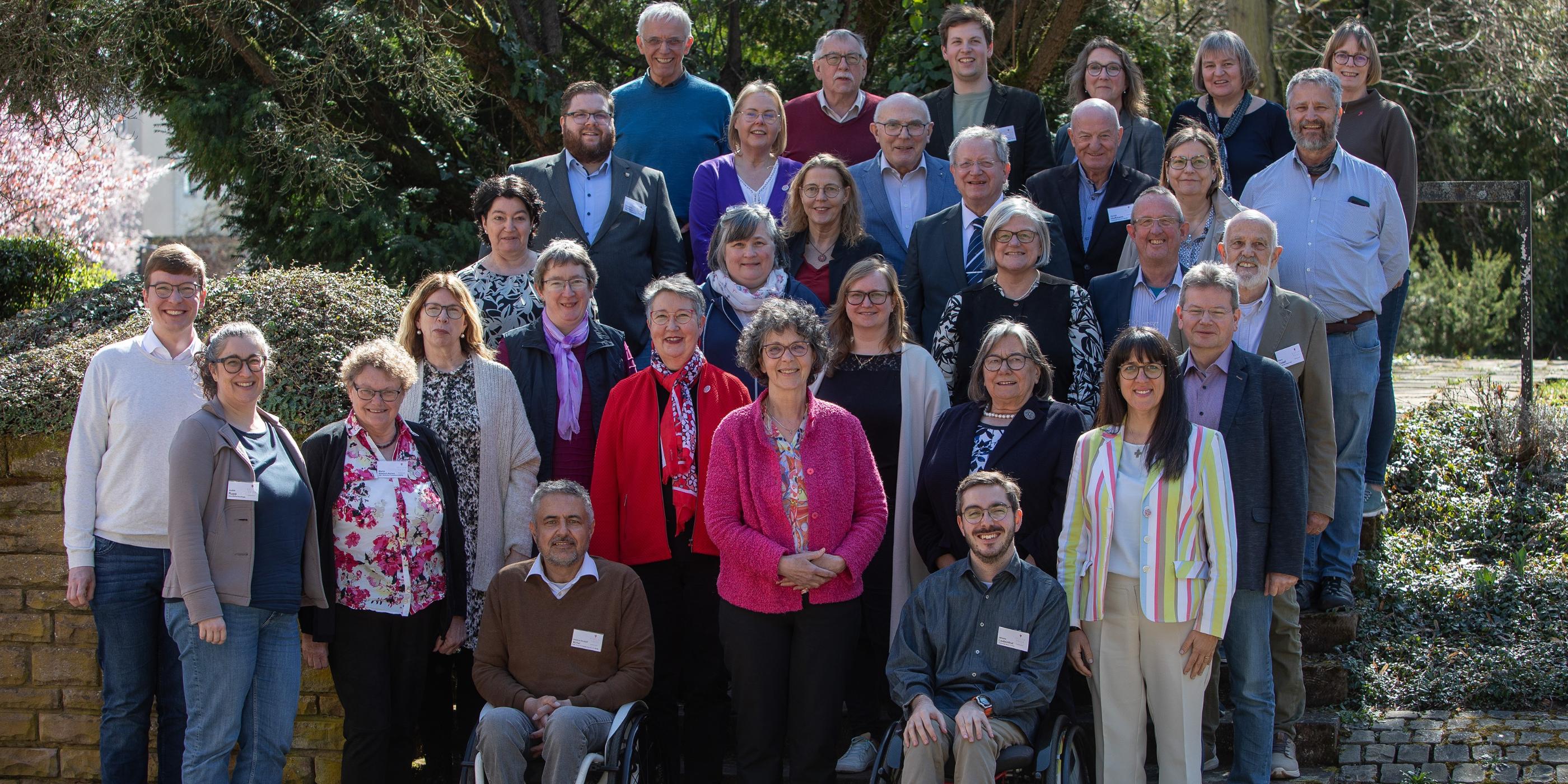Gruppenfoto des Katholikenrates