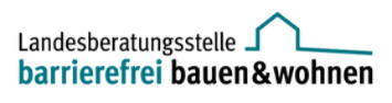 Logo der Beratungsstelle barrierefrei bauen & wohnen
