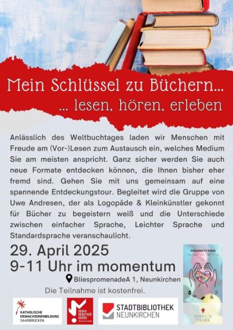 Plakat zur Aktion von Momentum am 29.04.2025