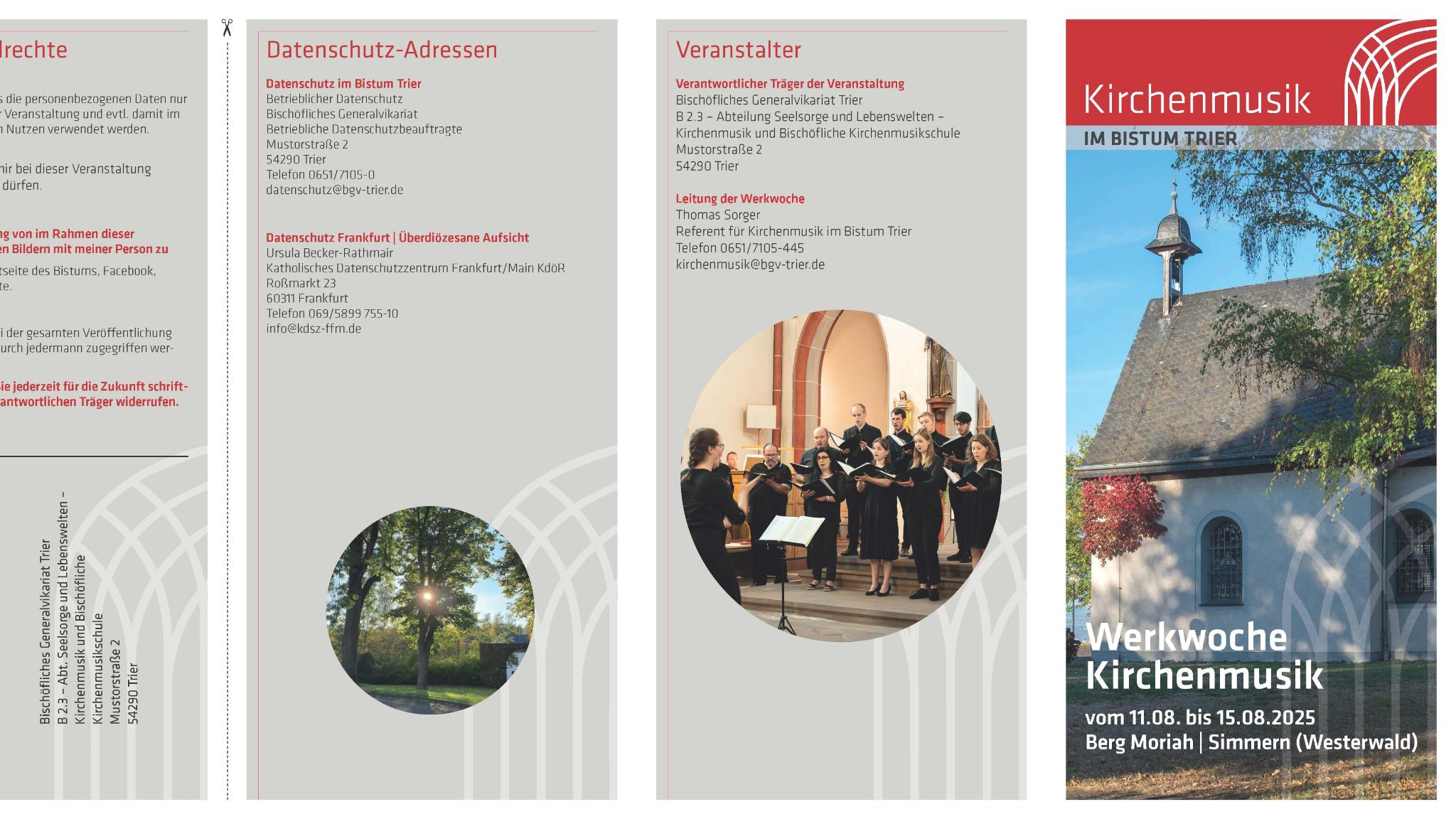 Werkwoche Kirchenmusik